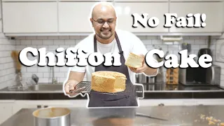 EASY CHIFFON Cake - NO FAIL!