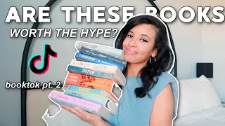 my review of TikTok *booktok* recommended books! (are they worth the hype?) pt.2