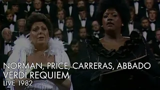 Jessye Norman, Margaret Price, Jose Carreras, Claudio Abbado | Verdi Requiem | 1982 | HD QUALITY