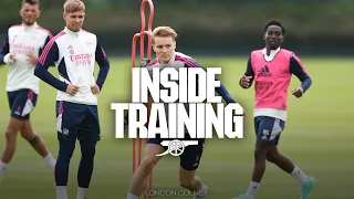 INSIDE TRAINING | Goals, skills, assists | Warming up for Wolves featuring some UnClassic Commentary