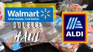 Grocery Shopping | ALDI & Walmart Haul