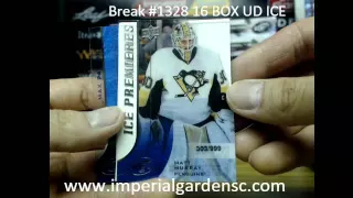 Break #1328: 16 BOX 15-16 UD ICE MASTER CASE BREAK NHL