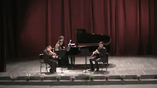 Gabriel Fauré - PianoTrio d-moll Op.120, Clarinet, Viola and Piano, LIVE Concert