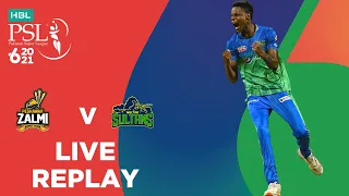 LIVE REPLAY – Peshawar Zalmi vs Multan Sultans | Final Match 34 | HBL PSL 6