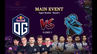 OG vs Newbee | Main Event: Upper Bracket - Round 1 | GAME 1 | TI9