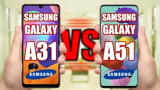 Samsung Galaxy A31 vs Samsung Galaxy A51