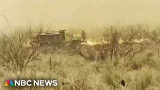 Huge Texas wildfire still far from contained