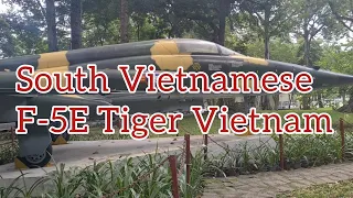 VIETNAM WAR F-5E Freedom Fighter. Saigon Independence place Vietnam