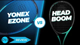 REVIEW: HEAD BOOM v YONEX EZONE