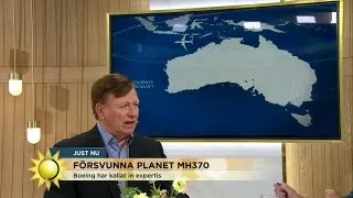 "Många saker talar för att vrakdelen kommer från MH370" - Nyhetsmorgon (TV4)