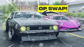 Need for Speed Unbound - Overpowered Regera Engine Swap??