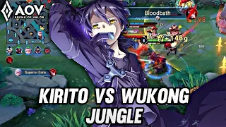 ALLAIN/KIRITO PRO GAMEPLAY | ALLAIN VS WUKONG JUNGLE - ARENA OF VALOR