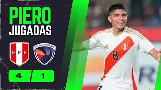 Jugadas y Resumen PIERO QUISPE | Peru vs Republica D