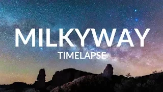 Milkyway Timelapse Compilation Mount Teide Tenerife