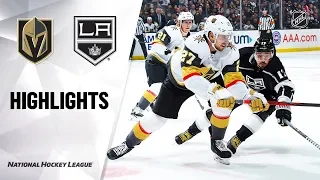 NHL Highlights | Golden Knights @ Kings 10/13/19