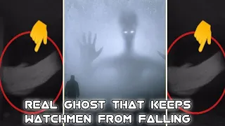 Real Ghost that cctv recordin keeps watchmen from falling asleepThe terrifyingvideo isbeing recorded