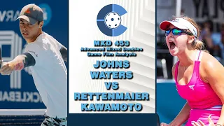 Full Game 1 Analysis - Johns & Waters vs Rettenmaier & Kawamoto - Semis Match - MXD 453