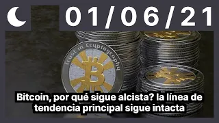 Bitcoin, por qué sigue alcista? la línea de tendencia principal sigue intacta