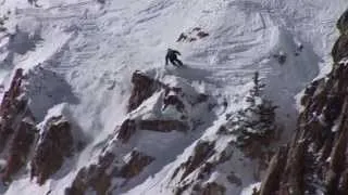 Lucky Skier Survives Fall Off Cliff