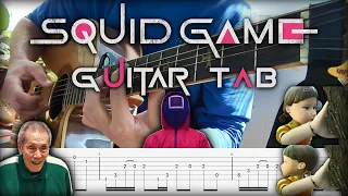 Squid Game OST Guitar Tab ( 3 Soundtracks )