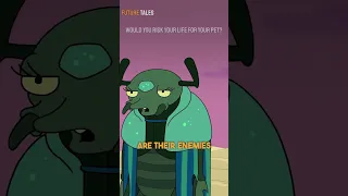 Would You Risk Your Life For Your Pet? #futurama #shorts