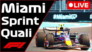 🔴F1 LIVE - Miami GP SPRINT QUALI - Commentary + Live Timing