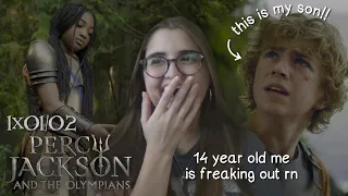 Percy Jackson & the Olympians Talk || s1e01+02 (persassy is so back)