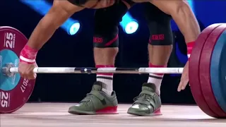 Mohamed Ihab (77 kg) Snatch 165 kg - 2017 World Weightlifting Championships