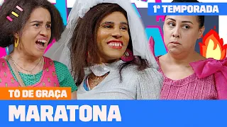 MARATONA da PRIMEIRA TEMPORADA de TÔ DE GRAÇA! | Tô De Graça | Humor Multishow