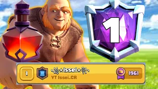 Anyone can reach the first place with this Giant deck🤣-Clash Royale