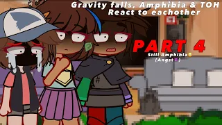 Gravity falls, Amphibia & TOH react to each other || PART 4 || TW & Credits in desc