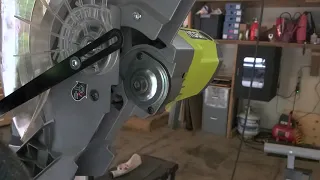 Cutting metal on ryobi miter saw