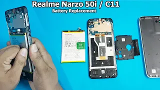 Realme Narzo 50i & Realme C11 Battery Replacement || How to Change Realme Narzo 50i Battery