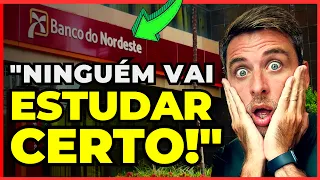 93% serão REPROVADOS no CONCURSO BANCO DO NORDESTE 2024 por causa desse ERRO