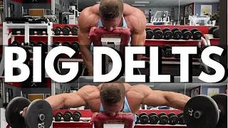 Huge Shoulder Pump (Full Workout with Sets and Reps Listed)