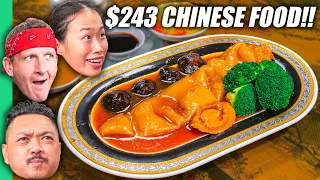 $3 Chinese Food VS $243 Chinese Food!! Rare Animal Parts!!