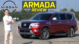 AMAZING INTERIOR! 2021 Nissan Armada Platinum - Review