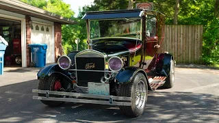 1926 Ford Model T Sedan Delivery Hot Rod Walk-around Video