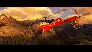 Microsoft Flight Simulator-SA316B – Alouette III-Air glaciers Base - lauterbrunnen