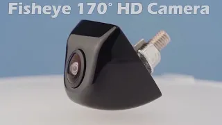 Car Camera Fish Eye Lens Starlight Night Vision Vehicle Rear / Front View 15M