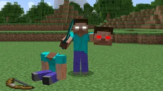 Herobrine or Evil Herobrine??? There were always two of them...