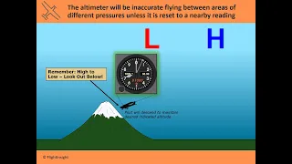 High to Low, Look out Below! | Altimeter Errors | Pressure and Density Altitude