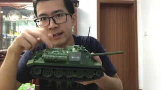 cobi SU-85 and SU-100 Tank Destroyers English review by young Chinese collector