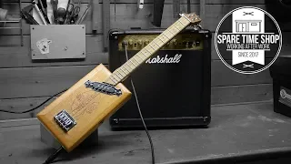 How to make an Electric Cigar Box Guitar/Ukulele (step by step)