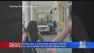 'Confused' driver ends up parking SUV on upper level inside South Shore Plaza