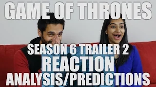 Game of Thrones Season 6 Trailer 2 - Reaction [ANALYSIS] Predictions