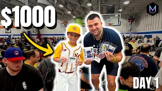 The BIGGEST Card Show in Indiana - The Dealer Experience Was CRAZY! Midwest Monster Card Show Vlog