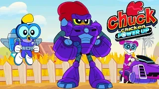 Chuck Chicken Power Up Special Edition ☄️ NEW EPISODE ☄️The Meteorite 🌟 Action Cartoon