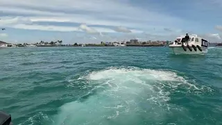 Departure from Male to the Hard Rock Crossroad Maledives with speedboat