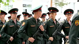 НВИ войск национальной гвардии 2021, выпуск молодых офицеров